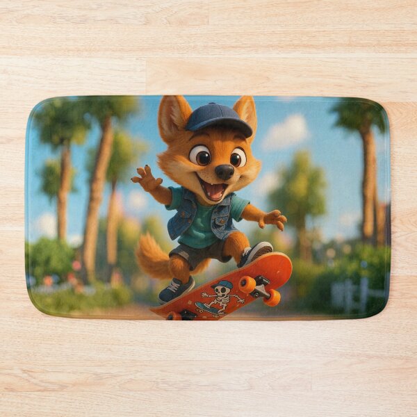 Item preview, Skater Dhole designed and sold by Sillytoe.