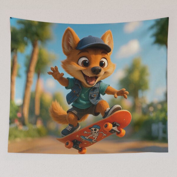 Item preview, Skater Dhole designed and sold by Sillytoe.