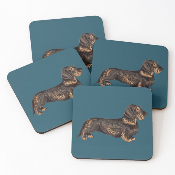 Item preview, Wire-Haired Dachshund designed and sold by illucalliart.