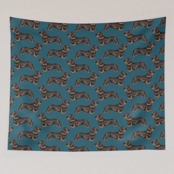 Item preview, Wire-Haired Dachshund designed and sold by illucalliart.