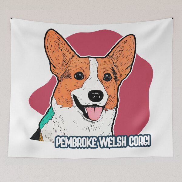 Item preview, Pembroke Power: The Corgi with Royal Swagger designed and sold by ForeverPrintsOK.