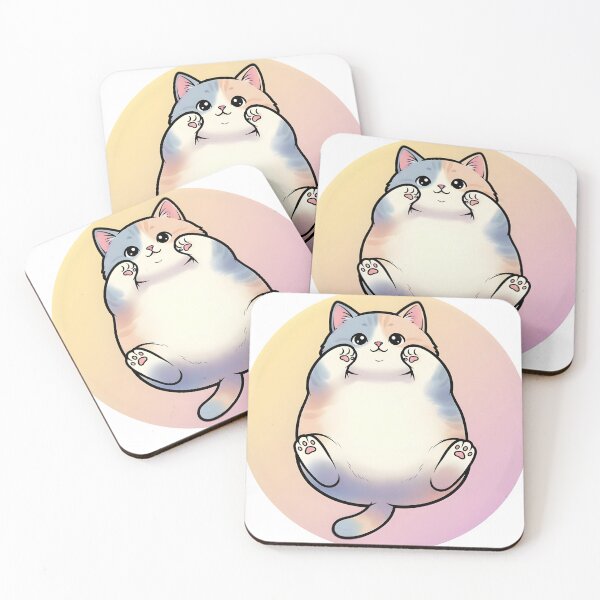 Item preview, The Adorable Calico Puff designed and sold by FantasticSME.