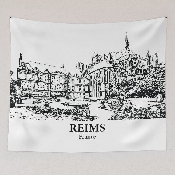 Item preview, Reims - France designed and sold by Lakeric Cityscapes.