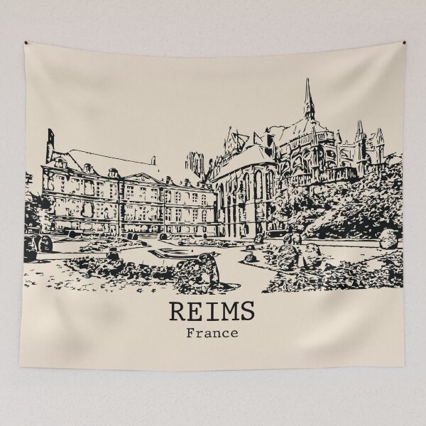 Item preview, Reims - France designed and sold by Lakeric Cityscapes.