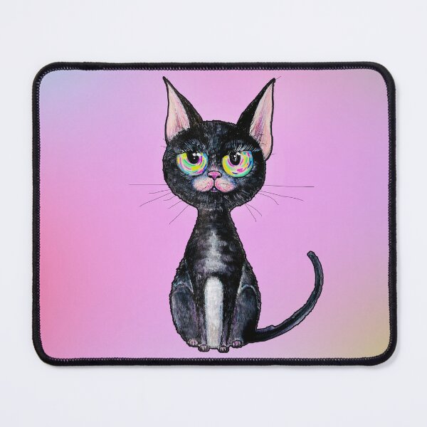 Item preview, Black Cat designed and sold by Anna Sirbu Art.