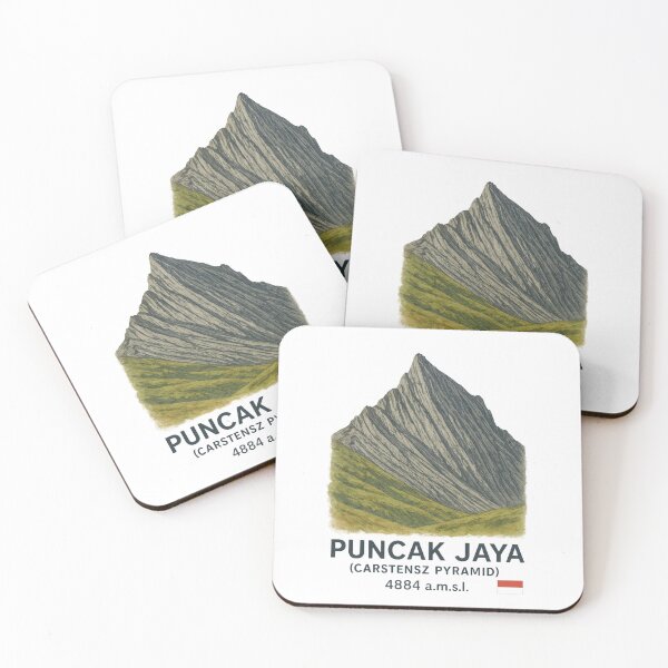 Item preview, Puncak Jaya (Carstensz Pyramid) – Highest Peak of Oceania (4884 a.m.s.l.) designed and sold by BloomKind.