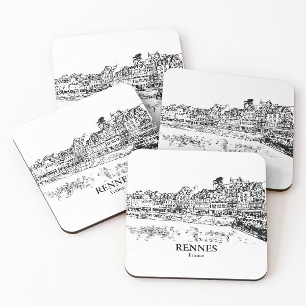 Item preview, Rennes - France designed and sold by Lakeric Cityscapes.