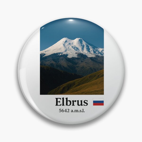 Item preview, Mount Elbrus – Highest Peak of the Caucasus (5642 a.m.s.l.) designed and sold by BloomKind.