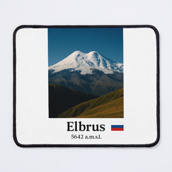 Item preview, Mount Elbrus – Highest Peak of the Caucasus (5642 a.m.s.l.) designed and sold by BloomKind.