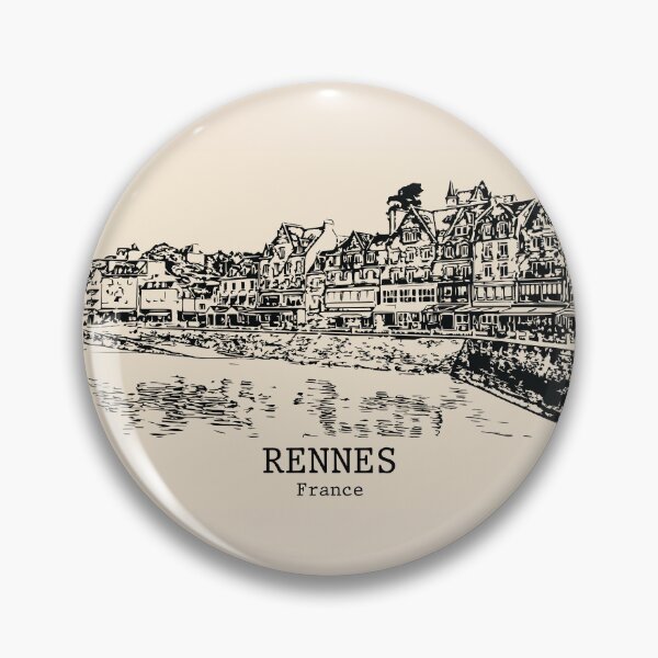 Item preview, Rennes - France designed and sold by Lakeric Cityscapes.