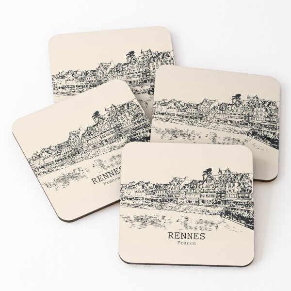 Item preview, Rennes - France designed and sold by Lakeric Cityscapes.