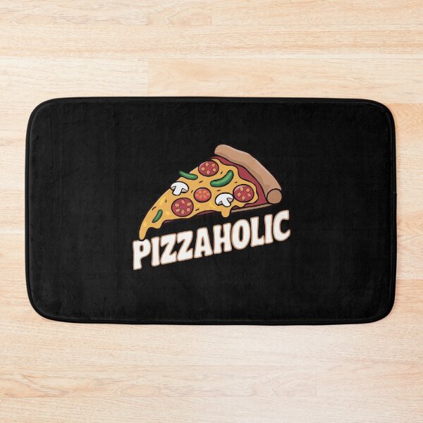 Item preview, Pizzaholic – Funny Pizza Lover Cartoon Slice | Cute Food Art for Foodies & Pepperoni Fans designed and sold by BrainBubbleArt.