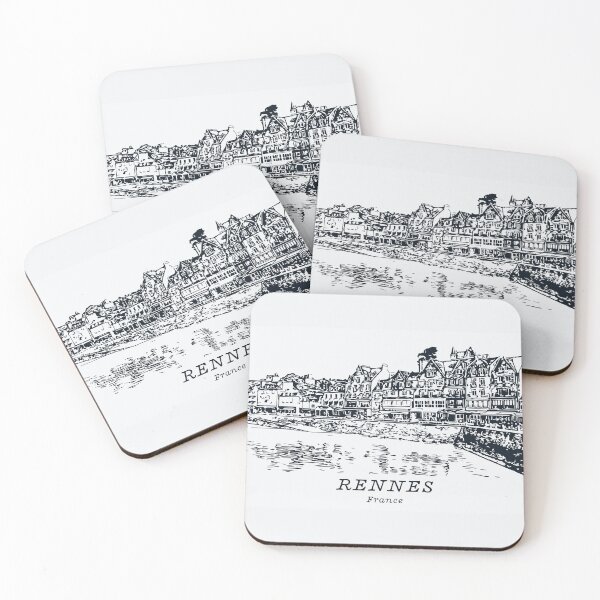 Item preview, Rennes - France designed and sold by Lakeric Cityscapes.