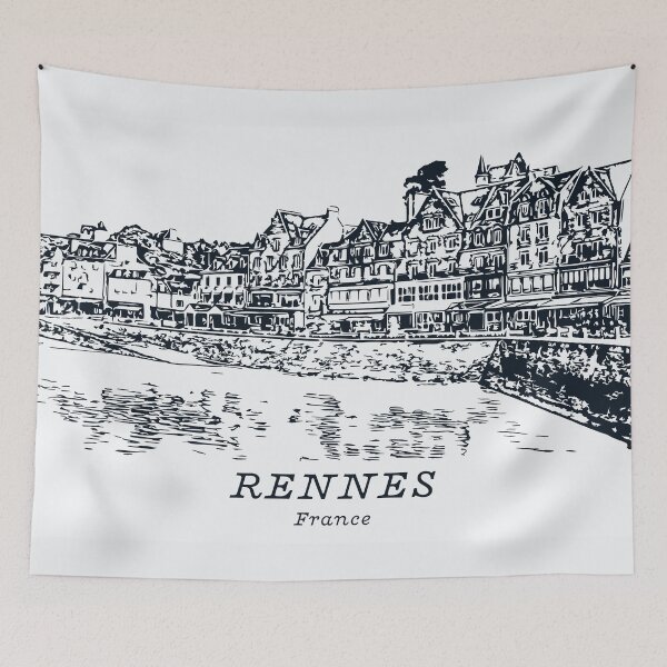 Item preview, Rennes - France designed and sold by Lakeric Cityscapes.