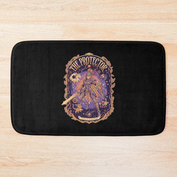 Item preview, The Protector Guardian of the Star-Forged - Epic Fantasy Warrior Art designed and sold by AwesomeBeyondLimits.