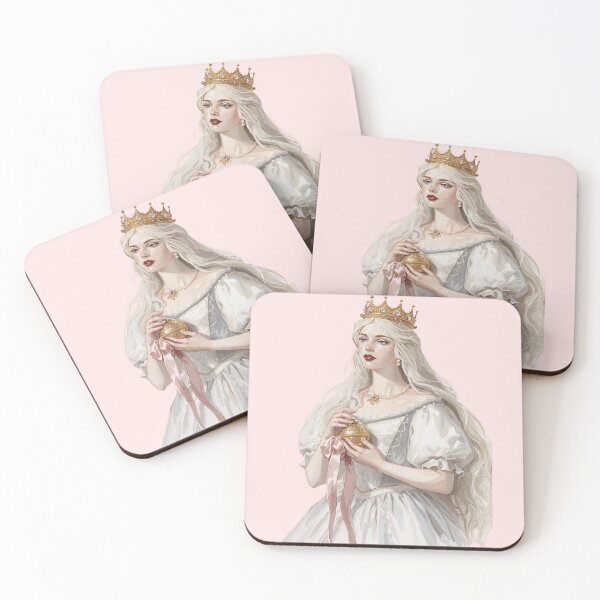 Item preview, Queen of hearts - Vintage Classic Art Devine Feminine energy designed and sold by RSDigitalPrintDesign.
