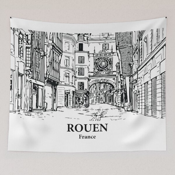 Item preview, Rouen - France designed and sold by Lakeric Cityscapes.
