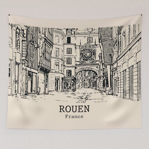 Item preview, Rouen - France designed and sold by Lakeric Cityscapes.