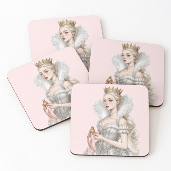 Item preview, Queen of hearts - Vintage Classic Art Devine Feminine energy designed and sold by RSDigitalPrintDesign.