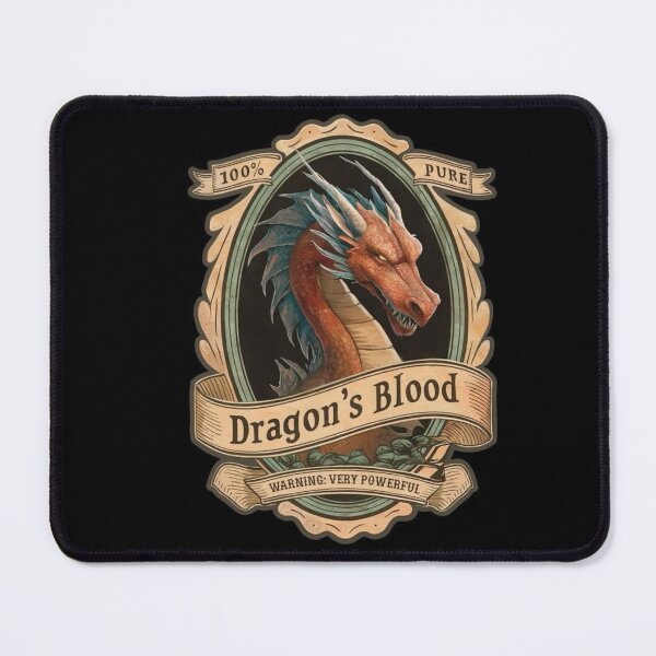 Item preview, Dragon's Blood Apothecary Label designed and sold by Adronia.