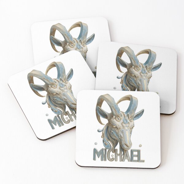 Item preview, Capricorn Michael Zodiac Emblem designed and sold by AlexLineArt.