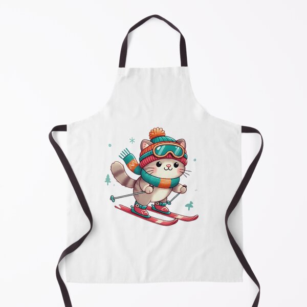 Item preview, Skiing Cat designed and sold by raylie-mcalpin.