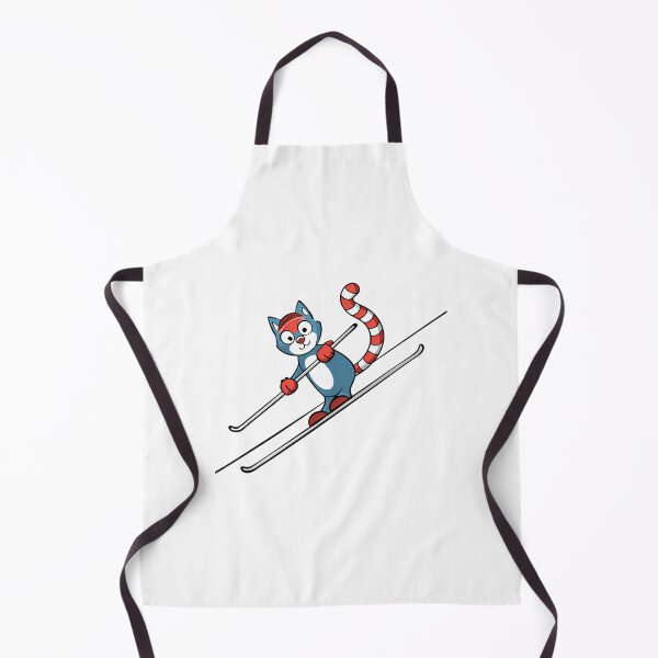 Item preview, Playful Cat Using Candy Canes As Skis designed and sold by raylie-mcalpin.