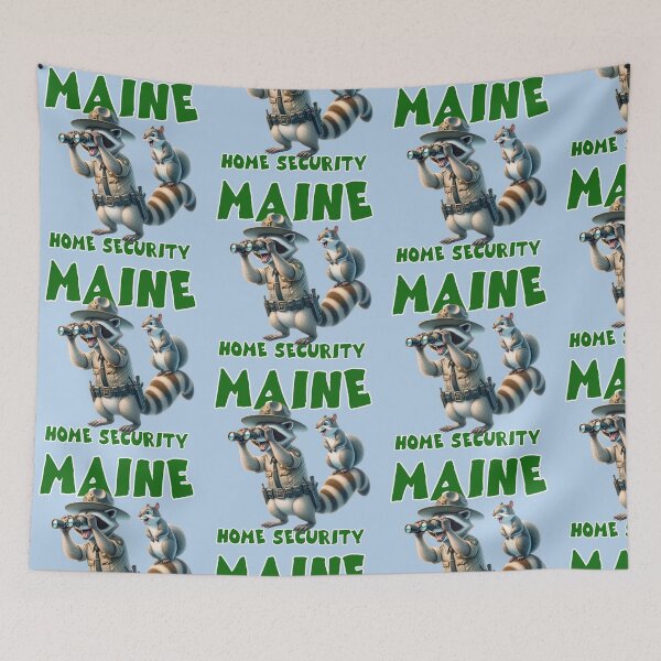 Item preview, Maine Home Security designed and sold by ArtRoyal13.