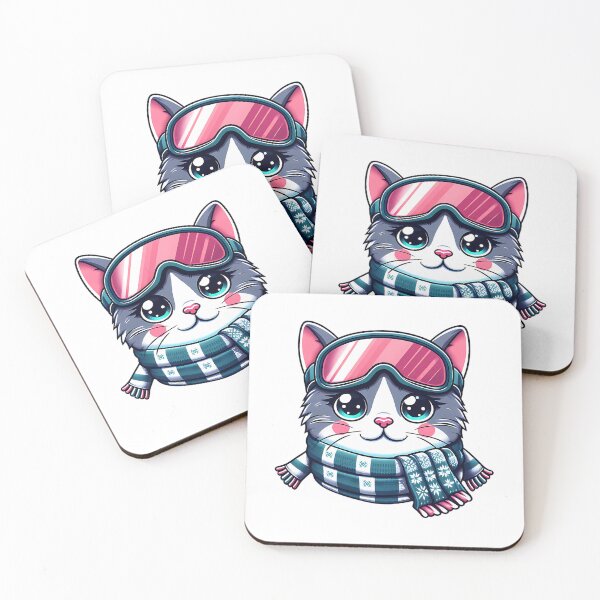 Item preview, Cat Ski Goggles designed and sold by raylie-mcalpin.