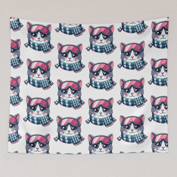 Item preview, Cat Ski Goggles designed and sold by raylie-mcalpin.