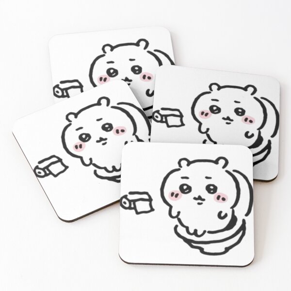 Item preview, Chiikawa Pooping Sad Cute Bear Sticker ちいかわ designed and sold by resillus.