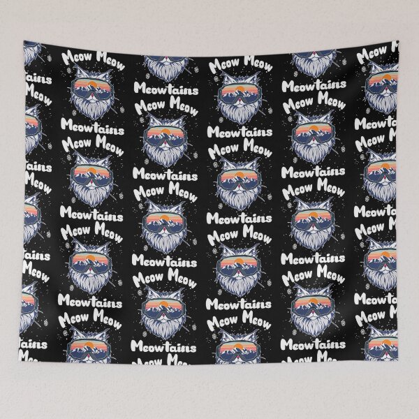 Item preview, Funny Snowboarding Cat Skiing Goggles designed and sold by raylie-mcalpin.