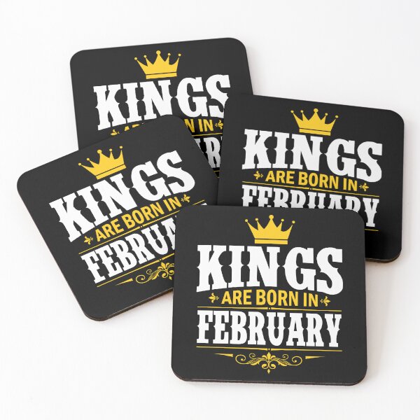 Item preview, Kings Are Born in February designed and sold by Lineer22.