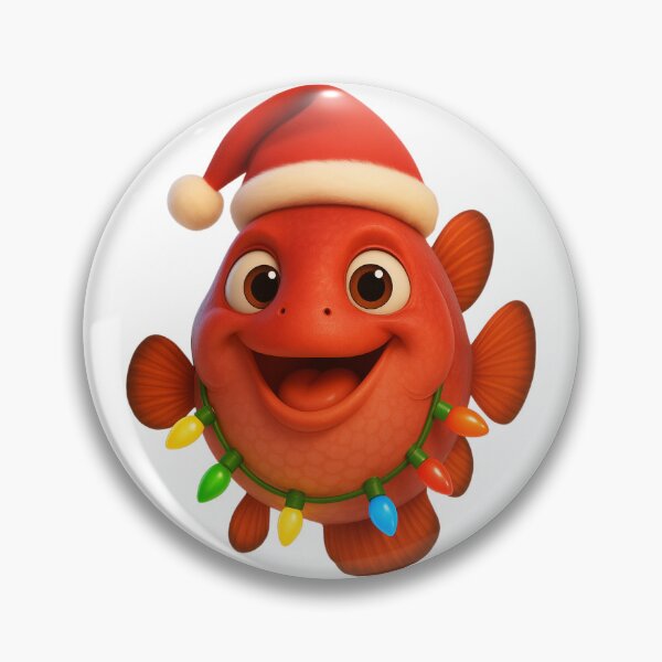 Item preview, Christmas Opah Fish designed and sold by Sillytoe.