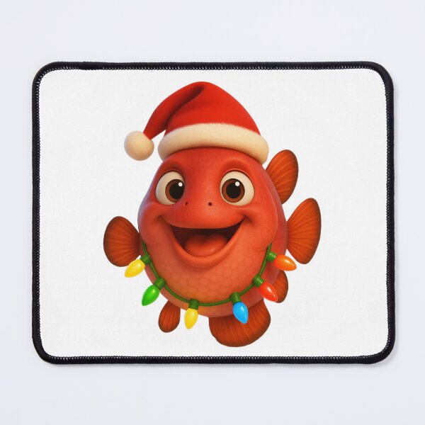 Item preview, Christmas Opah Fish designed and sold by Sillytoe.