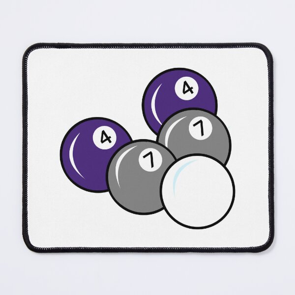 Item preview, Billard Ball Pride Flag Greysexual designed and sold by HarveyHandcraftsandDesigns.
