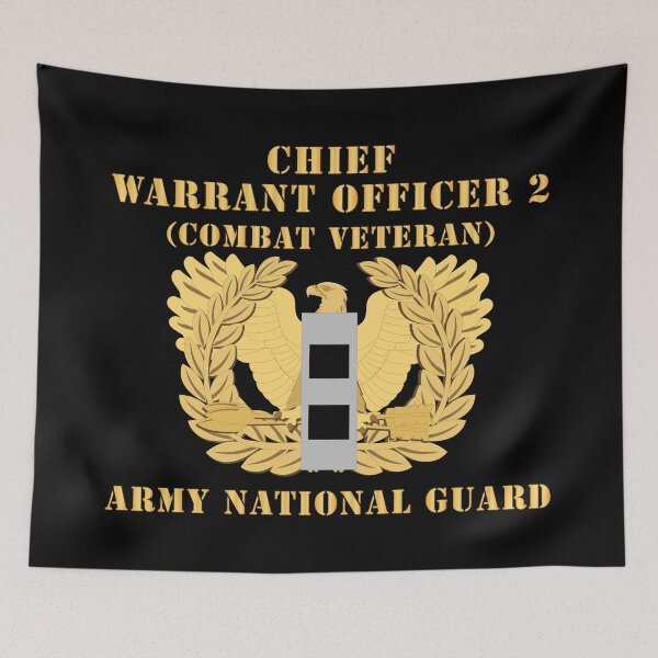 Item preview, ARNG - Chief Warrant Officer - CW02 - Combat Veteran X 300 designed and sold by Military Insignia Products.