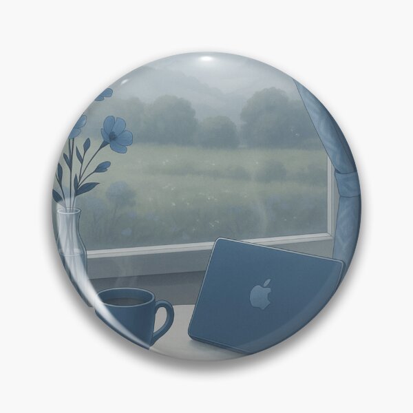 Item preview, Blue Window View designed and sold by EMORA NOVAIRE.