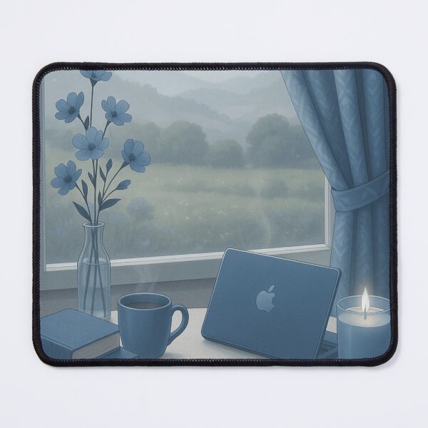 Item preview, Blue Window View designed and sold by EMORA NOVAIRE.