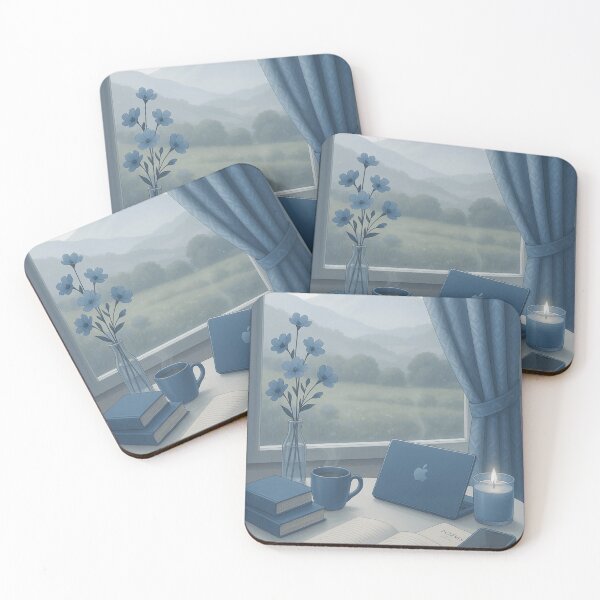 Item preview, Blue Window View designed and sold by EMORA NOVAIRE.