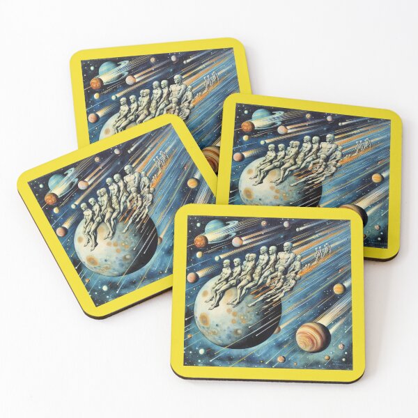 Item preview, Cosmic Exodus: Surreal Voyage Across the Star Fields designed and sold by daweave77.
