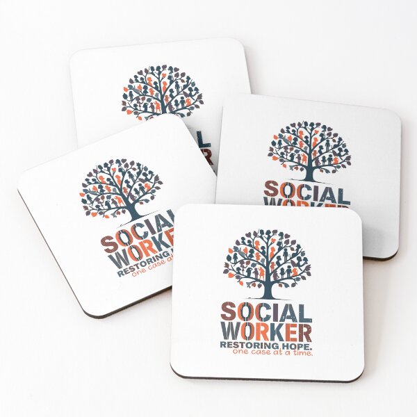 Item preview, SOCIAL WORKER RESTORING HOPE designed and sold by HaarlemPinupParadise.