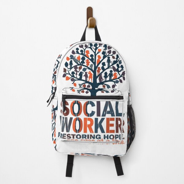 Item preview, SOCIAL WORKER RESTORING HOPE designed and sold by HaarlemPinupParadise.