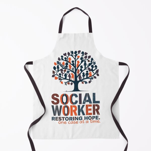 Item preview, SOCIAL WORKER RESTORING HOPE designed and sold by HaarlemPinupParadise.