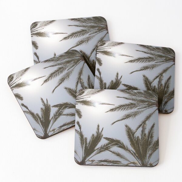 Item preview, Sky and palm trees in Israel designed and sold by Kacharava.