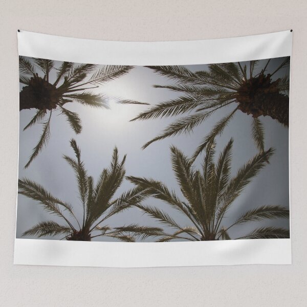 Item preview, Sky and palm trees in Israel designed and sold by Kacharava.