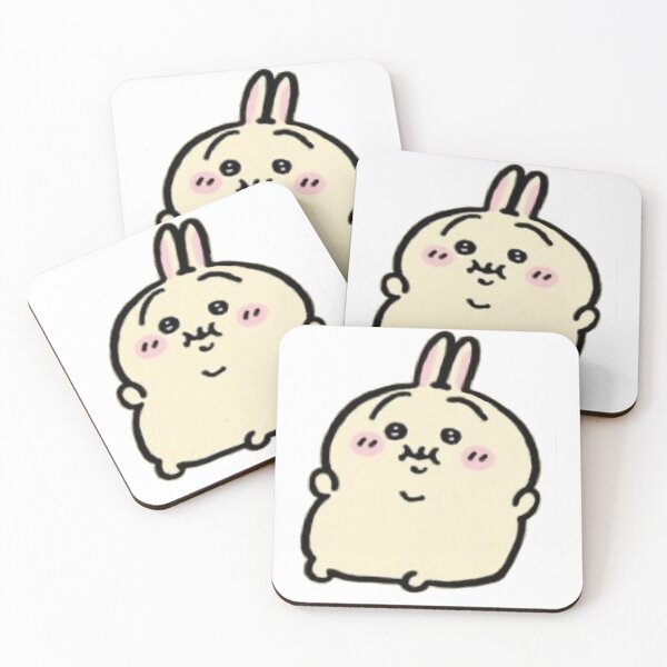 Item preview, Chiikawa Usagi Fat Happy Cute Rabbit Sticker ちいかわ designed and sold by resillus.