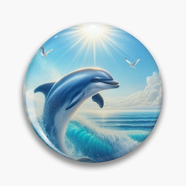 Item preview, cute dolphin designed and sold by Dogandesighn.