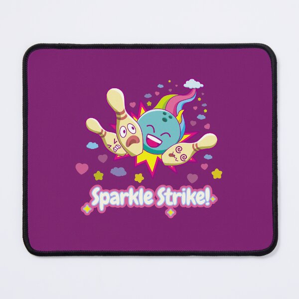 Item preview, Sparkle Strike! Bowling in Unicorn Land designed and sold by DesignLacco.