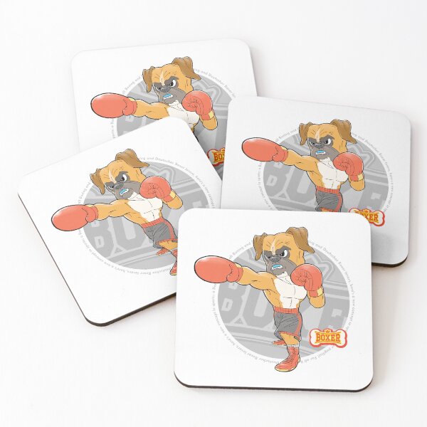 Item preview, Deutscher Boxer Dog Pugilist designed and sold by DesignLacco.